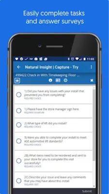 NI WorkTrak android App screenshot 6